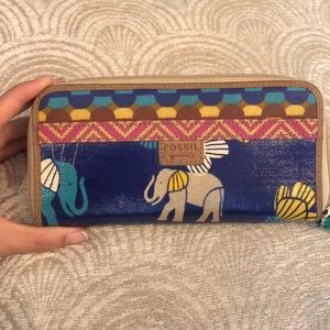 Authentic Fossil Wallet